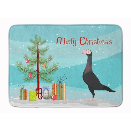 Carolines Treasures English Carrier Pigeon Christmas Machine Washable Memory Foam Mat BB9312RUG